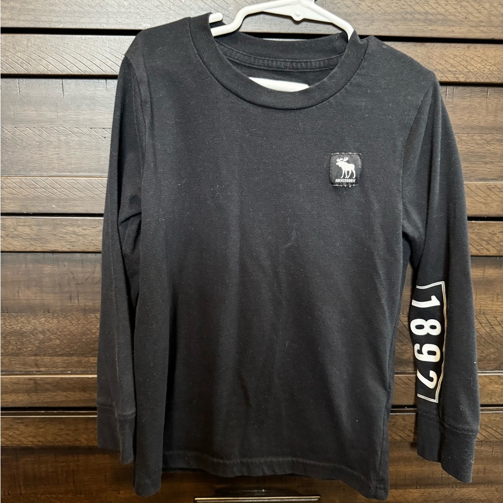 Abercrombie Kids Black Long Sleeve Shirt